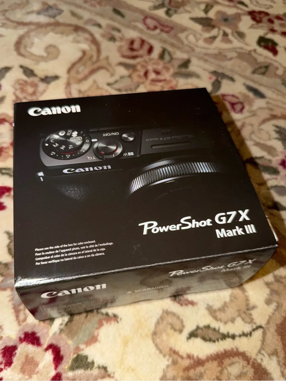 Canon PowerShot G7 X Mark III like new with box